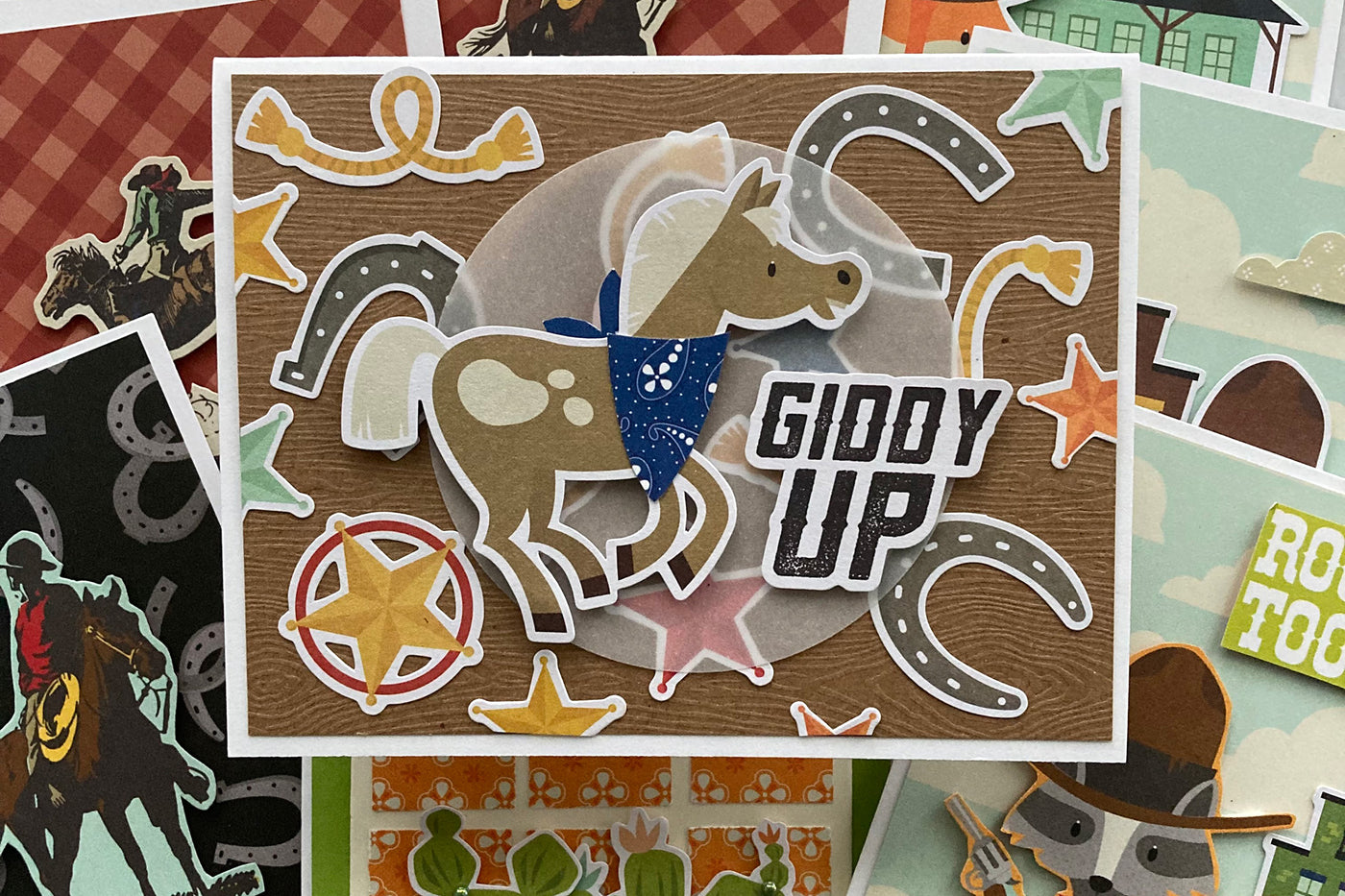 EASY HANDMADE CARD IDEA USING EPHEMERA PACKS