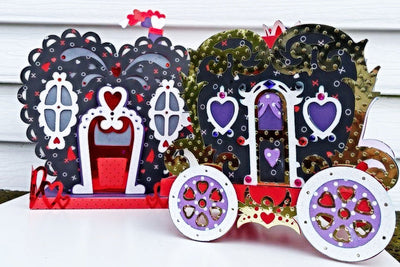How Clean Adhesive Off Foil Cardstock + A Valentine Project