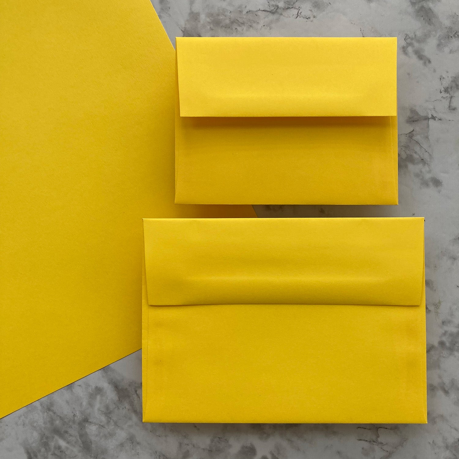 Yellow Envelopes The 12x12 Cardstock Shop