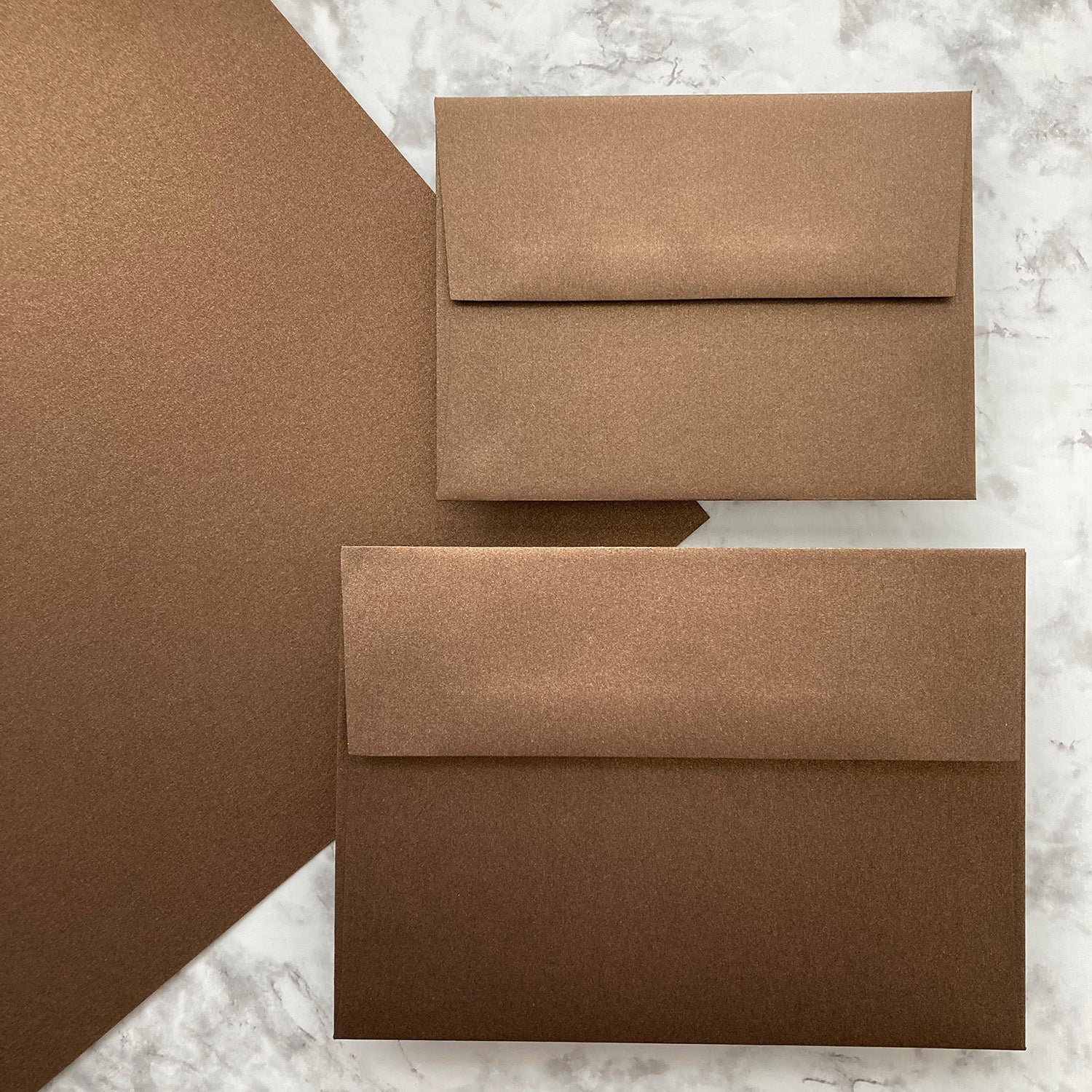 Bronze/Copper Envelopes The 12x12 Cardstock Shop