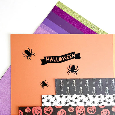 12X12 Cardstock - Halloween Cardstock
