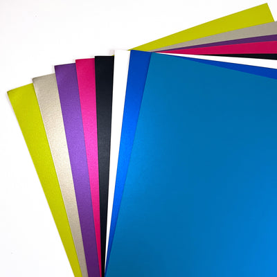 so silk variety pack of pearlescent cardstock