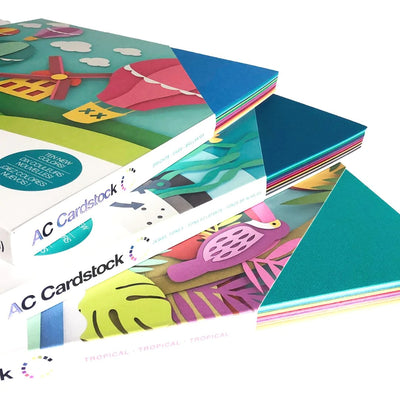 9 Packs: 100 ct. (900 total) Essentials 12 x 12 Cardstock Paper