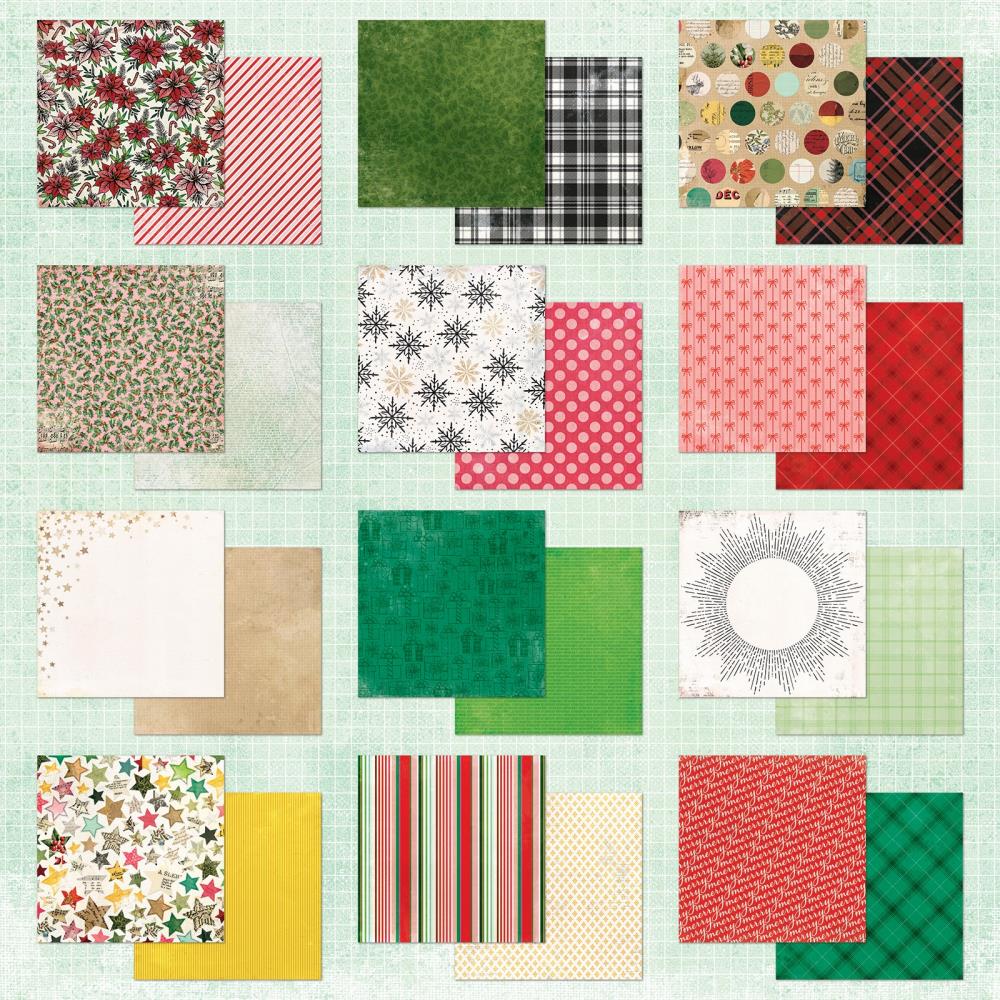 MISTLETOE AND MEMORIES 12X12 Paper Pad - 49 AND MARKET
