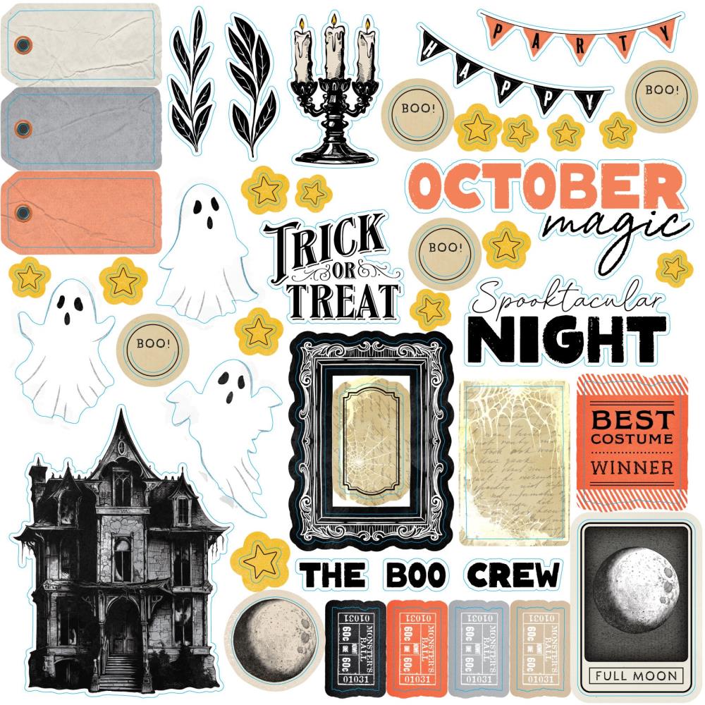 HALLOWEEN ASSORTMENT PACK 12X12 Collection Kit - 49 AND MARKET