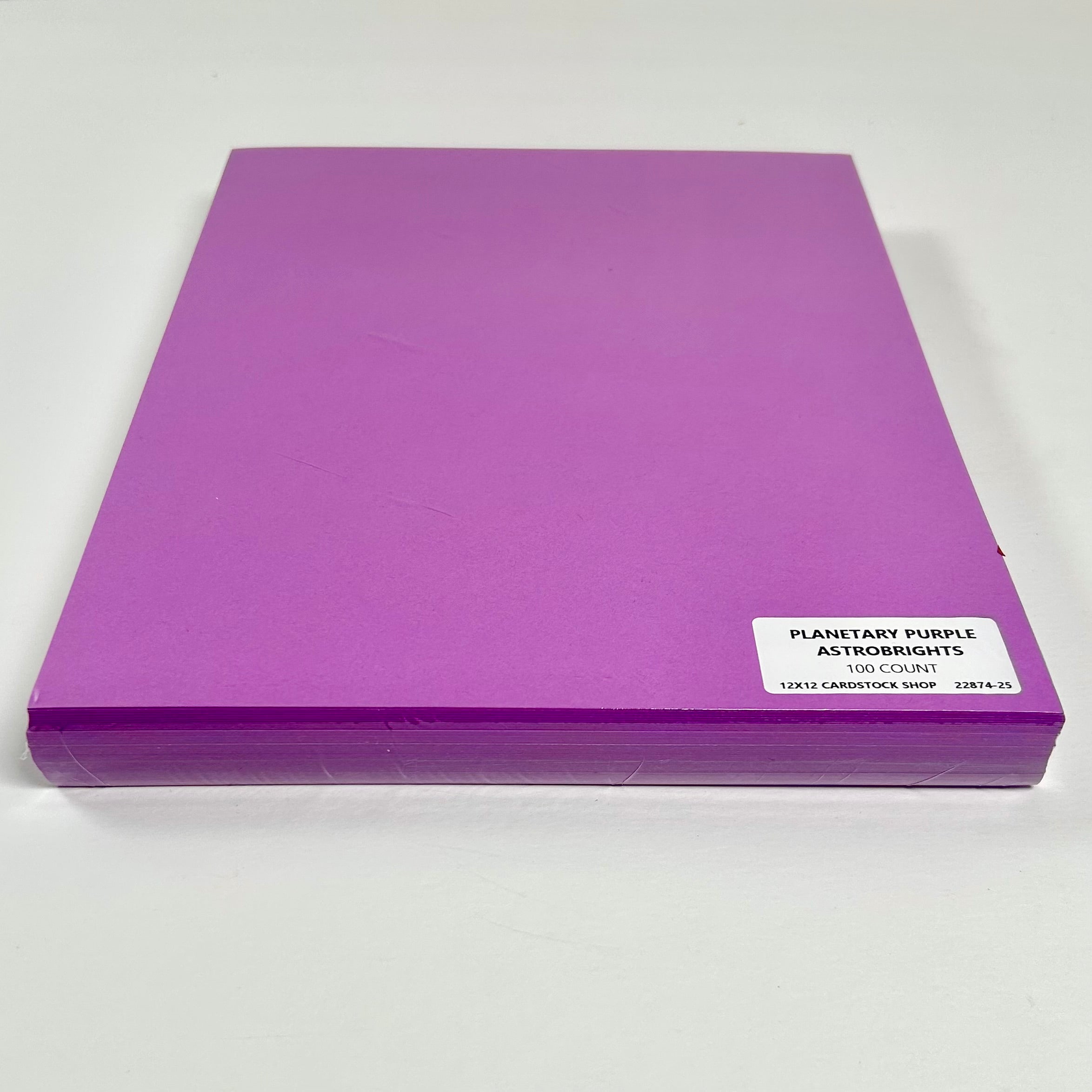 PLANETARY PURPLE - Astrobrights 65lb Smooth Cardstock - Neenah