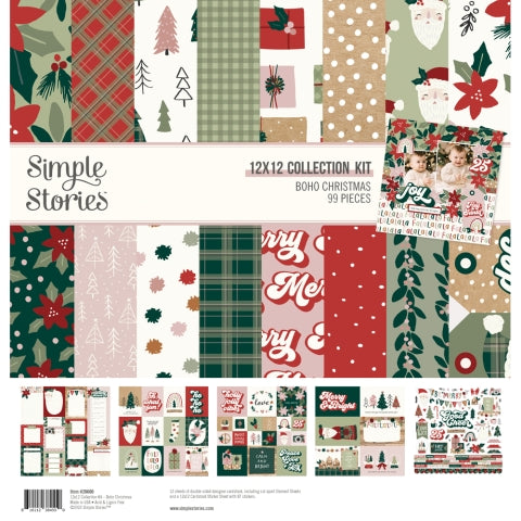 Boho Christmas is an enjoyable and trendy collection from Simple Stories.