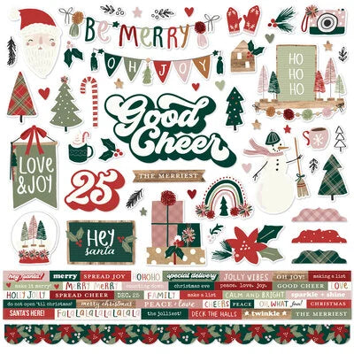 BOHO CHRISTMAS Collection Kit - Simple Stories