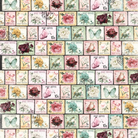 SIMPLE VINTAGE LOVE STORY LOVE NOTES - 12x12 Double-Sided Patterned Paper - Simple Stories