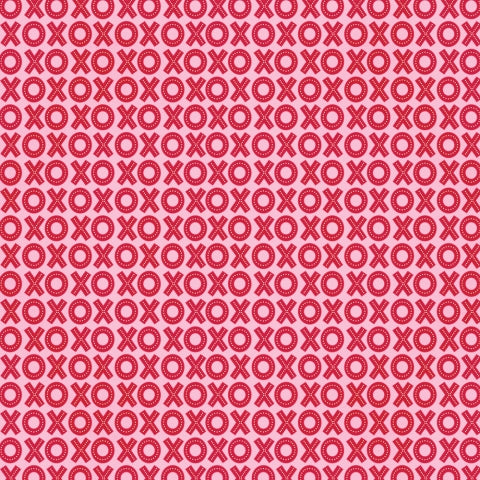 HUGS + KISSES - 12x12 Double-Sided Patterned Paper - Simple Stories