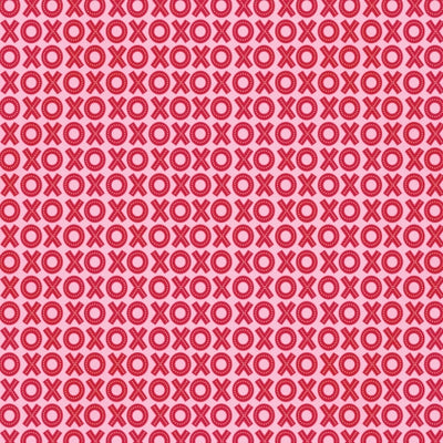 HUGS + KISSES - 12x12 Double-Sided Patterned Paper - Simple Stories