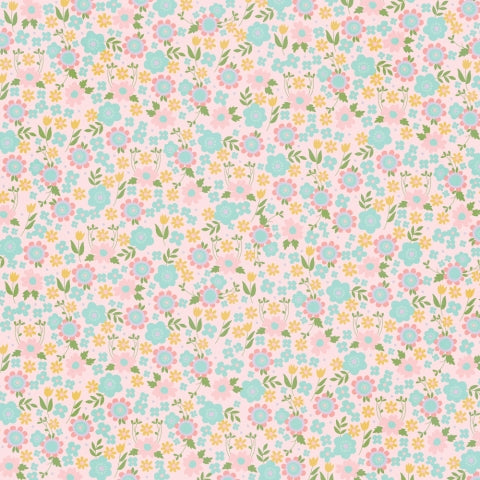 HOPPY EASTER ELEMENTS - 12x12 Double-Sided Patterned Paper - Simple Stories