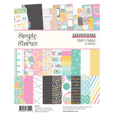 CRAFTY THINGS 6x8 Paper Pad - Simple Stories