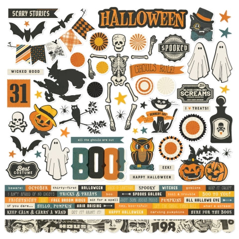 SIMPLE VINTAGE SCARY STORIES Collection Kit - Simple Stories