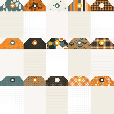 SCARY STORIES TAG ELEMENTS - 12x12 Double-Sided Patterned Paper - Simple Stories