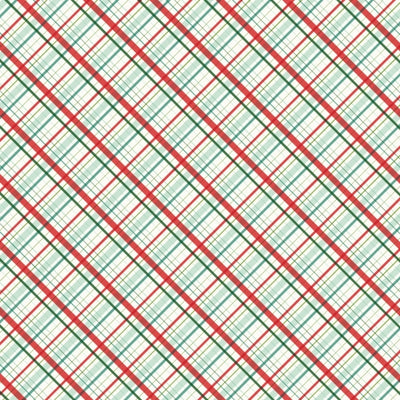 SANTA'S VILLAGE 3X4 ELEMENTS - 12x12 Double-Sided Patterned Paper - Simple Stories