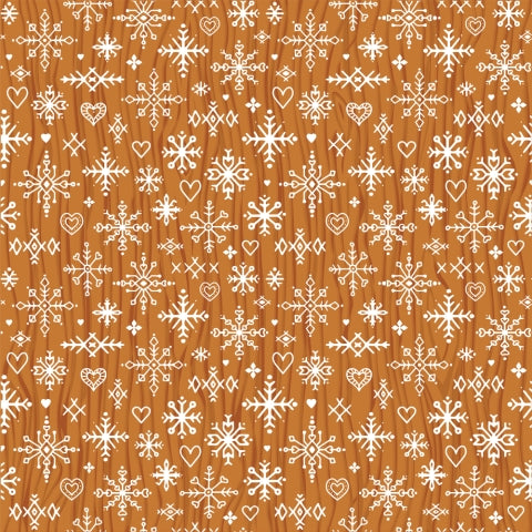 SNOWFLAKE WISHES - 12x12 Double-Sided Patterned Paper - Simple Stories