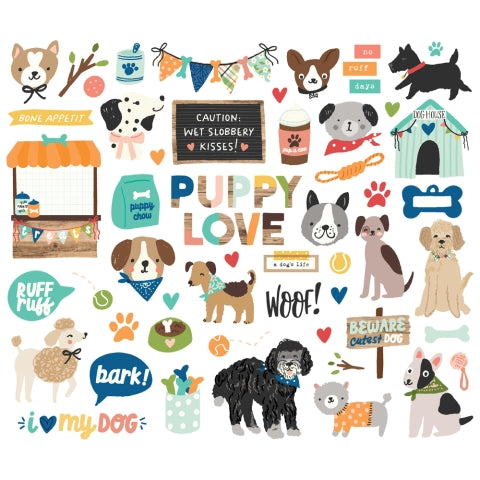 FUR BABY DOG Bits & Pieces - Simple Stories