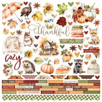 SIMPLE VINTAGE AUTUMN BREEZE Collection Kit - Simple Stories
