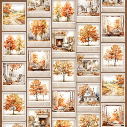 CRISP DAYS - 12x12 Double-Sided Patterned Paper - Simple Stories