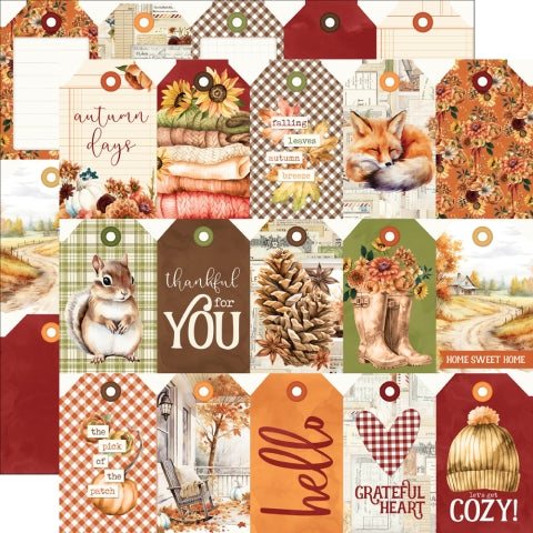 SIMPLE VINTAGE AUTUMN BREEZE Collection Kit - Simple Stories