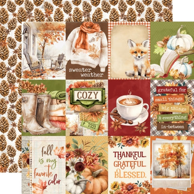 SIMPLE VINTAGE AUTUMN BREEZE Collection Kit - Simple Stories