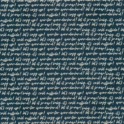 WARM & FUZZY - 12x12 Double-Sided Patterned Paper - Simple Stories
