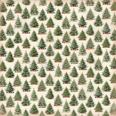 WAITING FOR SANTA - 12x12 Double-Sided Patterned Paper - Simple Stories