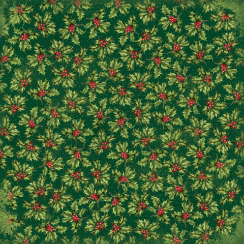 HOLIDAY TRADITIONS - 12x12 Double-Sided Patterned Paper - Simple Stories