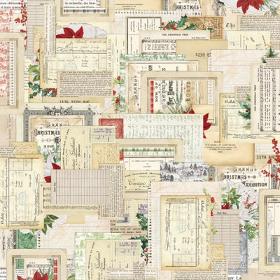 HOLIDAY TRADITIONS - 12x12 Double-Sided Patterned Paper - Simple Stories