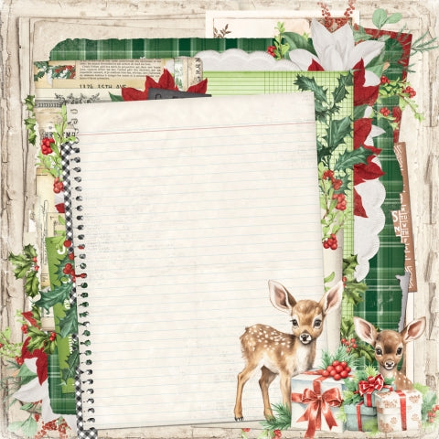 FILLED WITH WONDER - 12x12 Double-Sided Patterned Paper - Simple Stories
