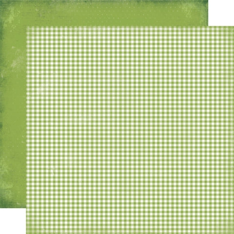 HOLLY GINGHAM - 12x12 Double-Sided Patterned Paper - Simple Stories