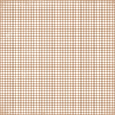 GINGERBREAD GINGHAM - 12x12 Double-Sided Patterned Paper - Simple Stories