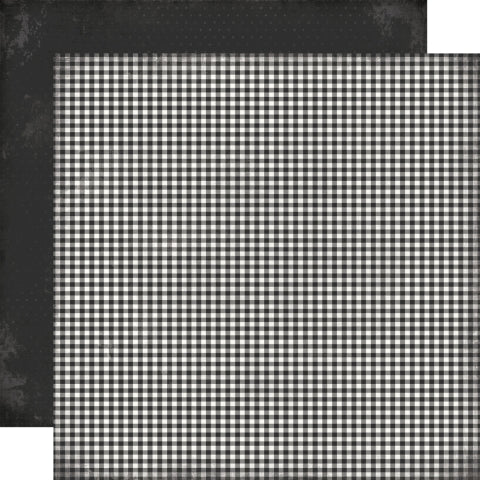 CHIMNEY GINGHAM - 12x12 Double-Sided Patterned Paper - Simple Stories