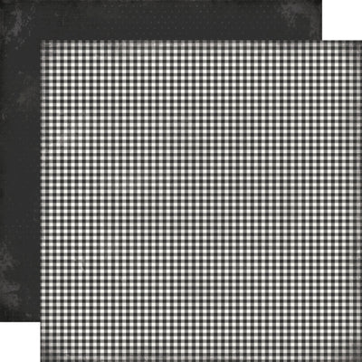 CHIMNEY GINGHAM - 12x12 Double-Sided Patterned Paper - Simple Stories