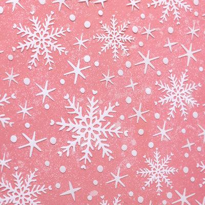 PEPPERMINT KISSES IRIDESCENT FOIL SPECIALTY PAPER - 12x12 Double-Sided Patterned Paper - Vicki Boutin