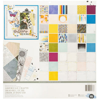 DISCOVER & CREATE - 12x12 Paper Pad - 48 Sheets - Vicki Boutin