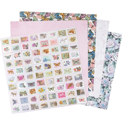 Twenty-four sheets of floral, plaid, striped, and more will inspire your paper crafting. Versatile for card making and crafts. 12x12 inch.