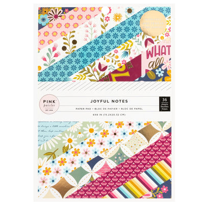 Get inspired with thirty-six vibrant floral print sheets for card making and crafts. Each sheet is 6x8 inches.