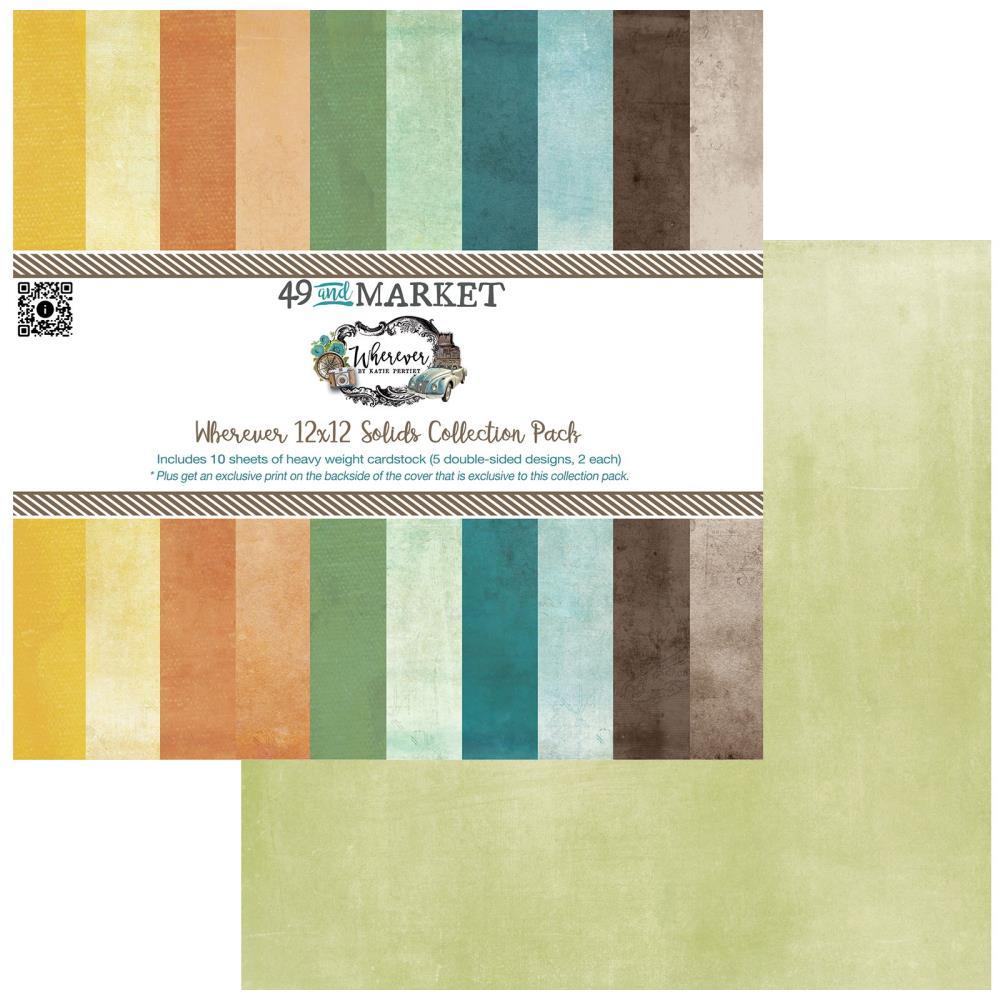 WHEREVER SOLIDS 12X12 Collection Kit - 49 AND MARKET