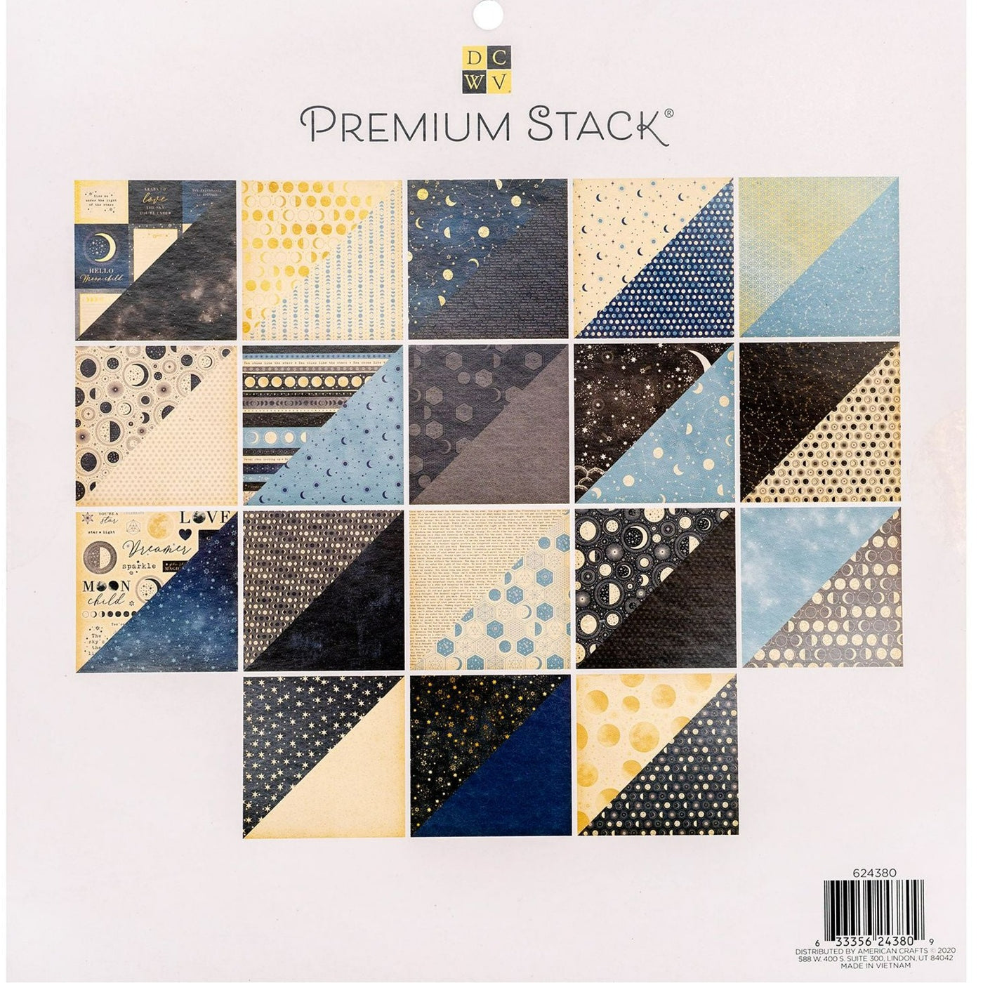 LUNA Premium Stack - 12x12 Paper Pack - 36 Sheets - DCWV