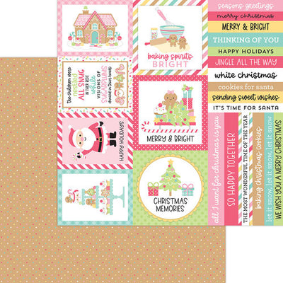 GINGERBREAD KISSES 12x12 Collection Kit - Doodlebug Design