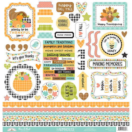 FARMHOUSE 12x12 Collection Kit - Doodlebug Design