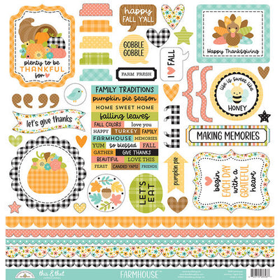 FARMHOUSE 12x12 Collection Kit - Doodlebug Design