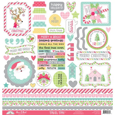 TINSEL TIME 12x12 Collection Kit - Doodlebug Design