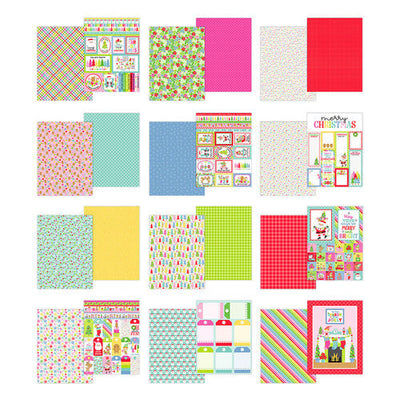 OH WHAT FUN Petite Prints 6x8 Paper Pad - Doodlebug Design