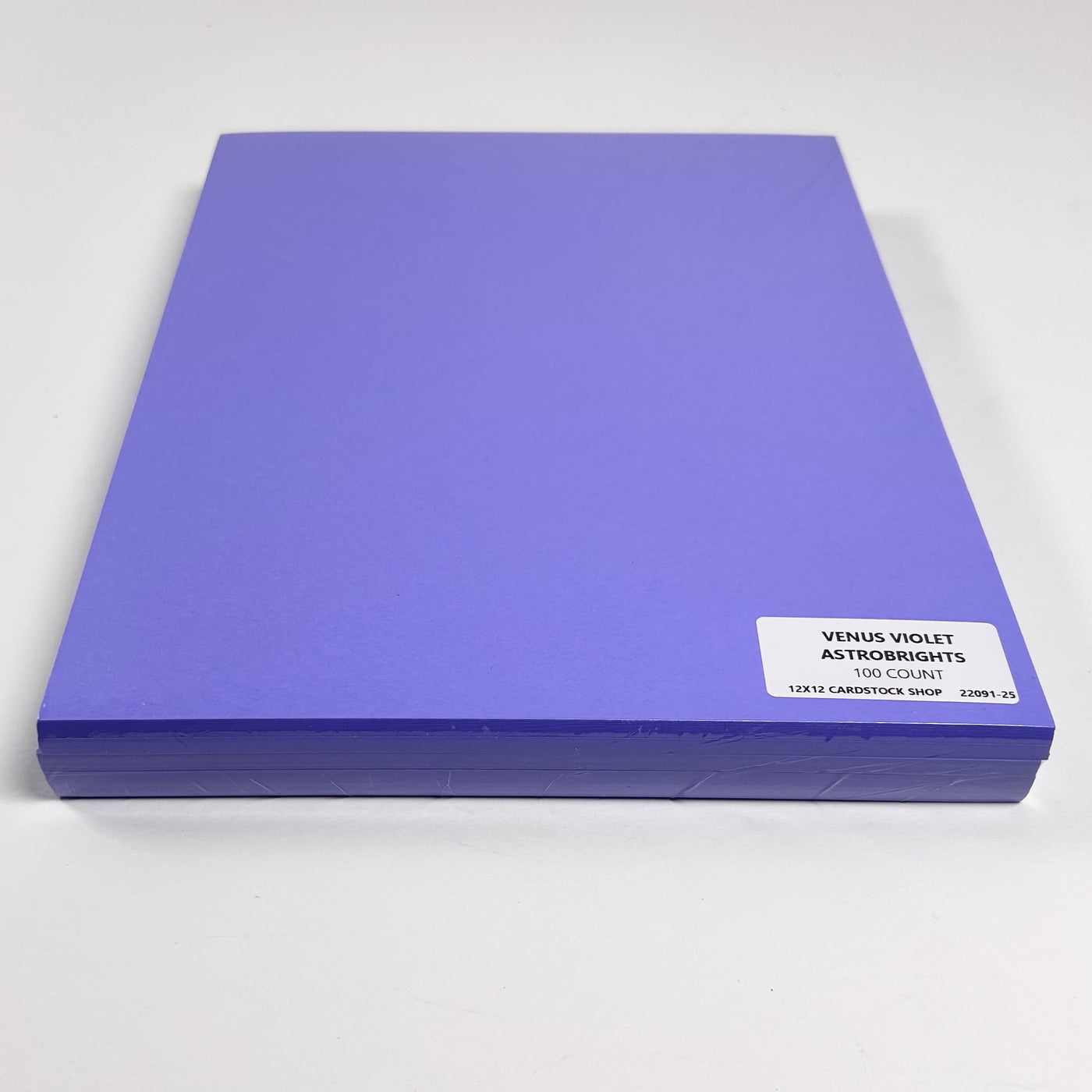 VENUS VIOLET - violet blue 12x12 smooth cardstock - Neenah Astrobrights collection