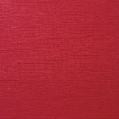 ALL AMERICAN RED - Textured Red 12x12 Cardstock - Encore Paper