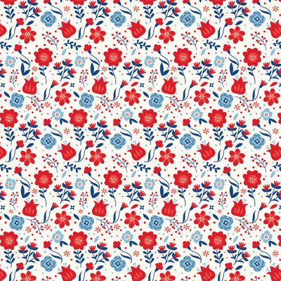 LIBERTY FLORAL - 12x12 Double-Sided Patterned Paper - Echo Park