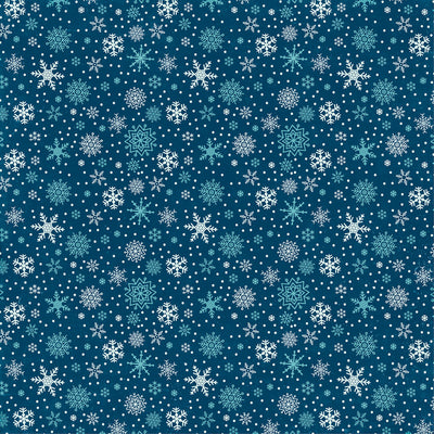 SNOWY NIGHT - 12x12 Double-Sided Patterned Paper - Echo Park